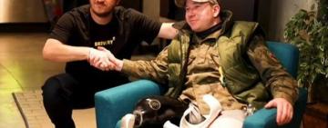 Військовому з Одещини встановили безкоштовний протез ноги завдяки американським волонтерам